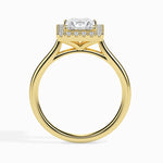 Load image into Gallery viewer, Princess Cut Halo Ring
